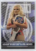 SmackDown - Alexa Bliss def. Becky Lynch in a Steel Cage Match