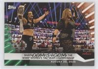 Shayna Baszler & Nia Jax Win the WWE Women's Tag Team Championship #/50