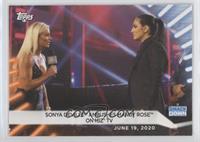 Sonya Deville Ambushes Mandy Rose on Miz TV #/75