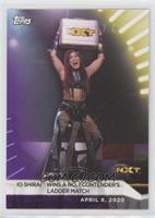 Io Shirai Wins a No. 1 Contender's Ladder Match #/99