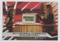 Becky Lynch Awards the Raw Women's Championship to Asuka