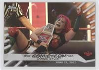 Raw Women’s Champion Asuka def. Charlotte Flair
