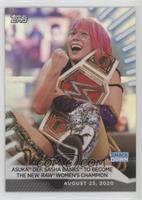 Asuka def. Sasha Banks to Become the New Raw Women's Champion