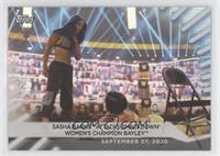 Sasha Banks Attacks SmackDown Women's Champion Bayley