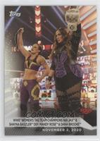 WWE Women's Tag Team Champions Nia Jax & Shayna Baszler def. Mandy Rose & Dana …