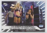 WWE Women’s Tag Team Champions Alexa Bliss & Nikki Cross def. The Kabuki Warrio…