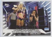 WWE Women’s Tag Team Champions Alexa Bliss & Nikki Cross def. The Kabuki Warrio…