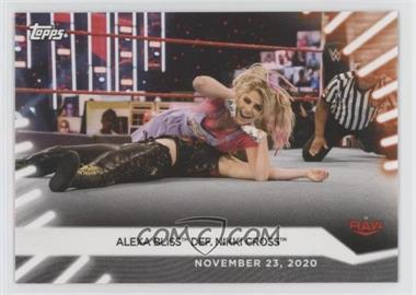 2021 Topps WWE Women's Division - [Base] #99 - Alexa Bliss def. Nikki Cross