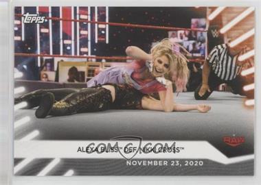 2021 Topps WWE Women's Division - [Base] #99 - Alexa Bliss def. Nikki Cross