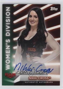 2021 Topps WWE Women's Division - Roster Autographs - Green #A-NC - Nikki Cross /50