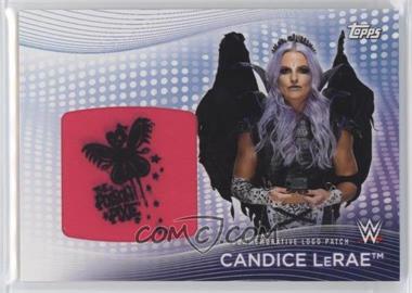 2021 Topps WWE Women's Division - Superstar Logo Patch Relics #SLP-CL - Candice LeRae /199