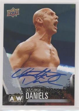 2021 Upper Deck AEW All Elite Wrestling - [Base] - Autographs #44 - Christopher Daniels