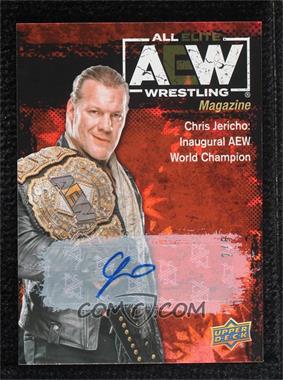 2021 Upper Deck AEW All Elite Wrestling - [Base] - Dynamite Autographs #84 - AEW Magazine - Chris Jericho /5