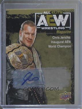 2021 Upper Deck AEW All Elite Wrestling - [Base] - Gold Autographs #84 - AEW Magazine - Chris Jericho /1