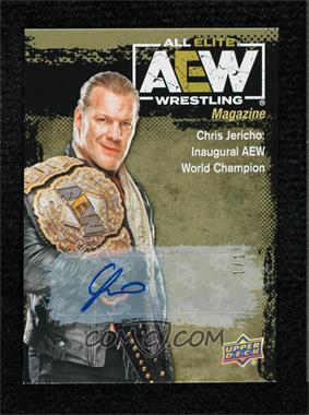 2021 Upper Deck AEW All Elite Wrestling - [Base] - Gold Autographs #84 - AEW Magazine - Chris Jericho /1