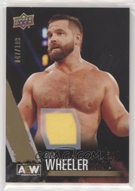 2021 Upper Deck AEW All Elite Wrestling - [Base] - Gold Memorabilia #31 - Cash Wheeler /199
