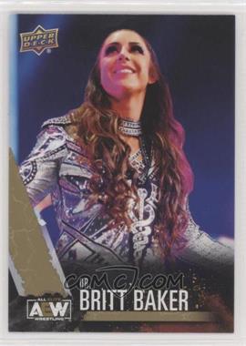2021 Upper Deck AEW All Elite Wrestling - [Base] - Gold #11 - Dr. Britt Baker