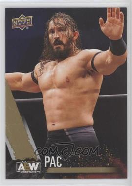 2021 Upper Deck AEW All Elite Wrestling - [Base] - Gold #21 - PAC