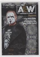 AEW Magazine - Sting