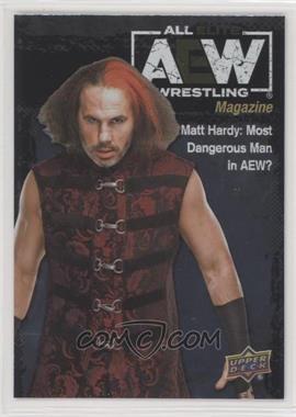 2021 Upper Deck AEW All Elite Wrestling - [Base] - Rainbow Foil #92 - AEW Magazine - Matt Hardy