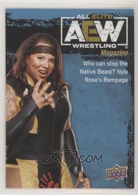 2021 Upper Deck AEW All Elite Wrestling - [Base] #97 - AEW Magazine - Nyla Rose