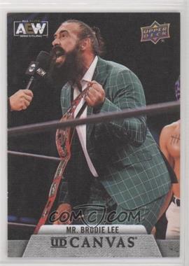 2021 Upper Deck AEW All Elite Wrestling - Canvas #C-34 - SP - Mr. Brodie Lee