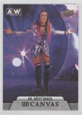 2021 Upper Deck AEW All Elite Wrestling - Canvas #C-7 - Dr. Britt Baker