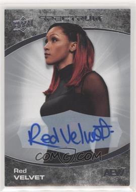 2021 Upper Deck AEW Spectrum - [Base] - Autographs #62 - Red Velvet