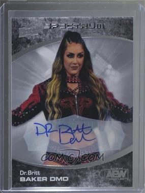 2021 Upper Deck AEW Spectrum - [Base] - Autographs #83 - Dr. Britt Baker