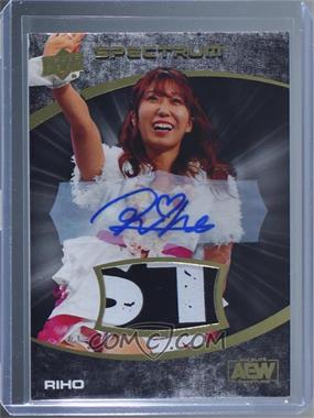 2021 Upper Deck AEW Spectrum - [Base] - Dark Memorabilia Autographs #50 - RIHO /10