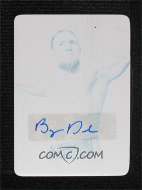 2021 Upper Deck AEW Spectrum - [Base] - Printing Plate Cyan Autographs #63 - Bryan Danielson /1