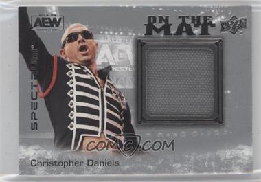 2021 Upper Deck AEW Spectrum - On the Mat - Relics #OTM-21 - Christopher Daniels