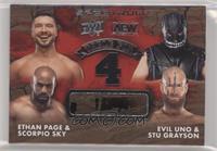 Ethan Page, Scorpio Sky, Evil Uno, Stu Grayson