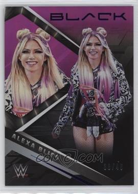 2022 Panini Chronicles WWE - [Base] - Purple #218 - Black - Alexa Bliss /49