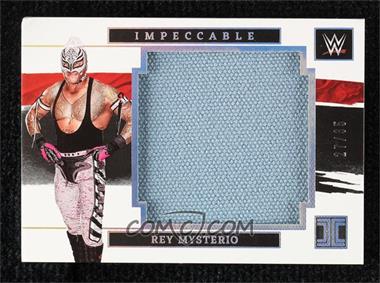 2022 Panini Impeccable WWE - Impeccable Jumbo Materials #JM-RMY - Rey Mysterio /35 [EX to NM]