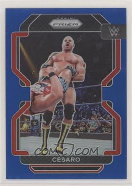 2022 Panini Prizm WWE - [Base] - Blue Prizm #171 - Cesaro /199