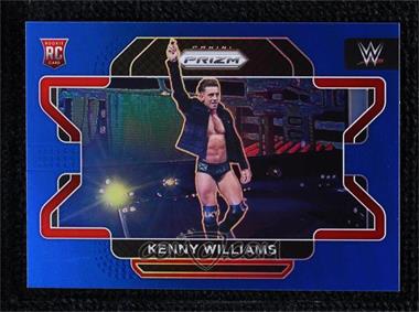 2022 Panini Prizm WWE - [Base] - Blue Prizm #6 - Kenny Williams /199