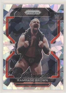 2022 Panini Prizm WWE - [Base] - Ice Prizm #109 - Rampage Brown