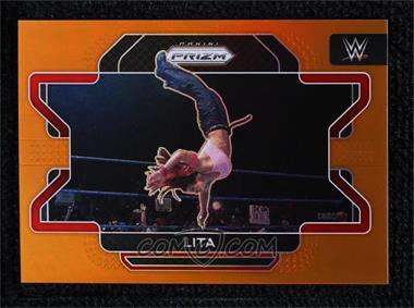 2022 Panini Prizm WWE - [Base] - Orange Prizm #11 - Lita /99