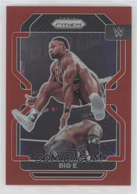 2022 Panini Prizm WWE - [Base] - Red Prizm #117 - Big E /299