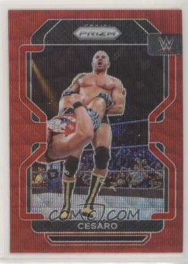 2022 Panini Prizm WWE - [Base] - Ruby Wave Prizm #171 - Cesaro