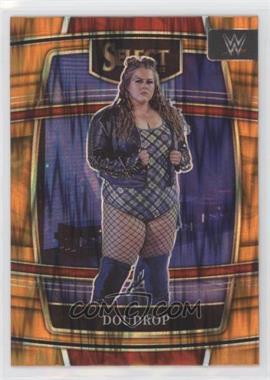 2022 Panini Select WWE - [Base] - Orange Flash Prizm #27 - Concourse - Doudrop