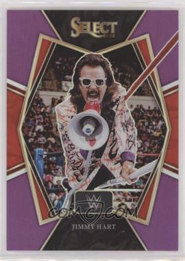 2022 Panini Select WWE - [Base] - Purple Prizm #115 - Premier Level - Jimmy Hart /75