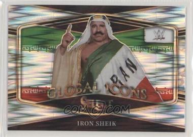 2022 Panini Select WWE - Global Icons - Flash Prizm #10 - Iron Sheik