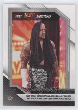 2022 Panini WWE NXT - 2021 NXT Highlights #35 - Solo Sikoa