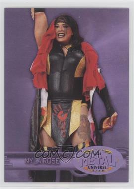 2022 Skybox Metal Universe AEW All Elite Wrestling - 1997-98 Retro - Purple Spectrum #R-9 - Nyla Rose /199