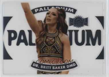 2022 Skybox Metal Universe AEW All Elite Wrestling - Palladium #P-29 - Dr. Britt Baker
