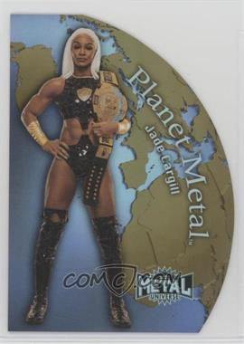 2022 Skybox Metal Universe AEW All Elite Wrestling - Planet Metal - Gold #PM-6 - Jade Cargill