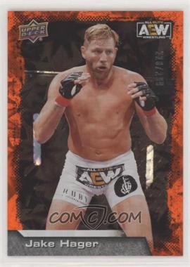 2022 Upper Deck AEW All Elite Wrestling - [Base] - Dynamite #18 - Jake Hager /299