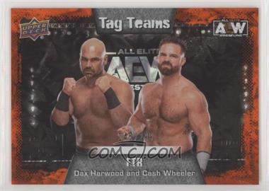 2022 Upper Deck AEW All Elite Wrestling - [Base] - Dynamite #81 - Tag Teams - Dax Harwood, Cash Wheeler /299